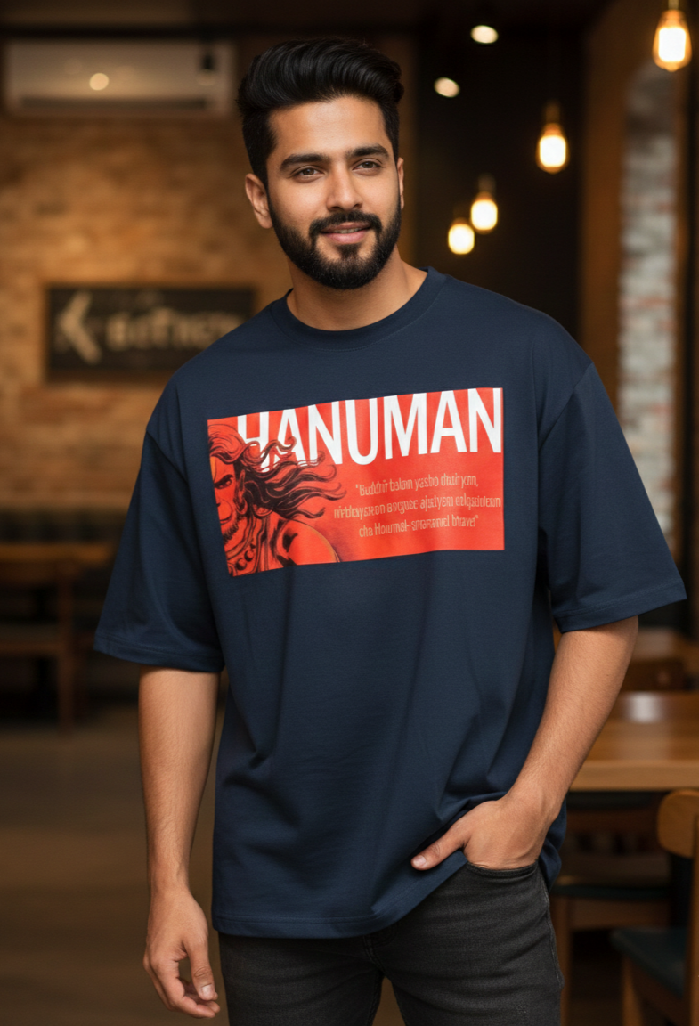 Bajarangbali theme t shirt, 100% cotton, unisex